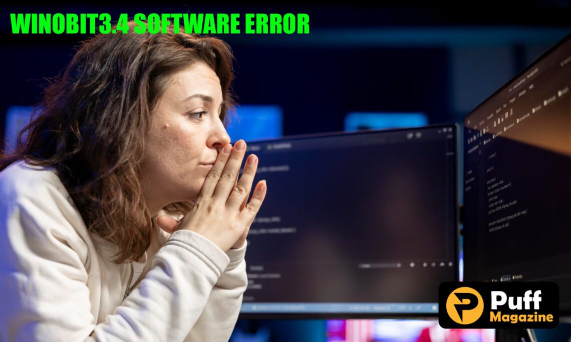 Winobit3.4 Software Error